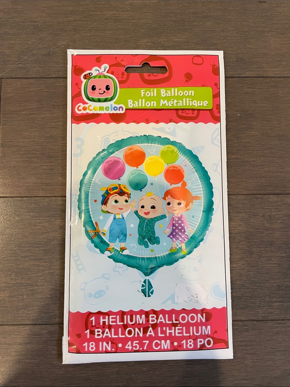 Cocomelon Foil Balloon with Colorful Balloons and Kids Characters